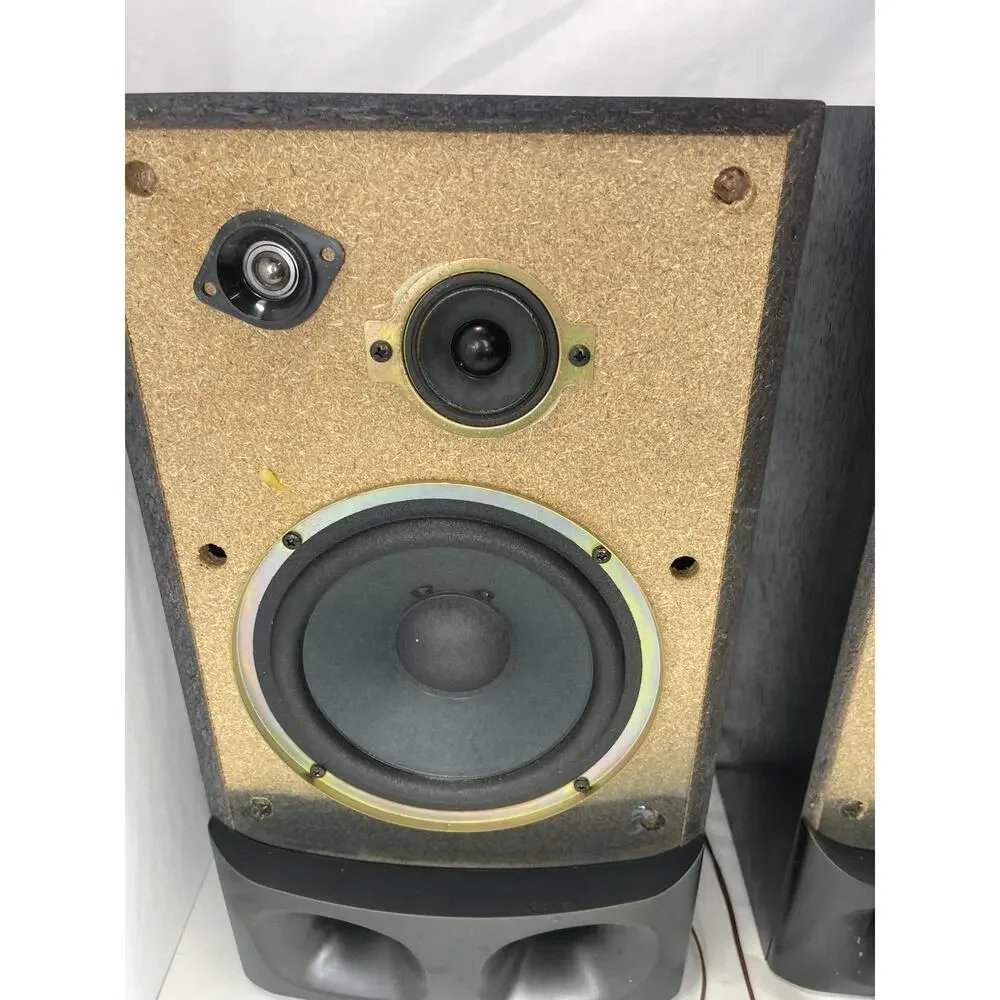 Sony SS-G3 SS-G3000 Vintage 3-Way Bookshelf Speakers Pair Carbocon 1970s